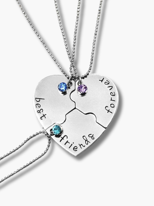 3 Piece Best Friend Necklace