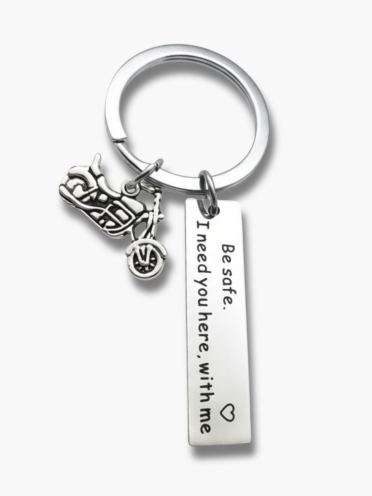 Drive Safe Keychain for Couples