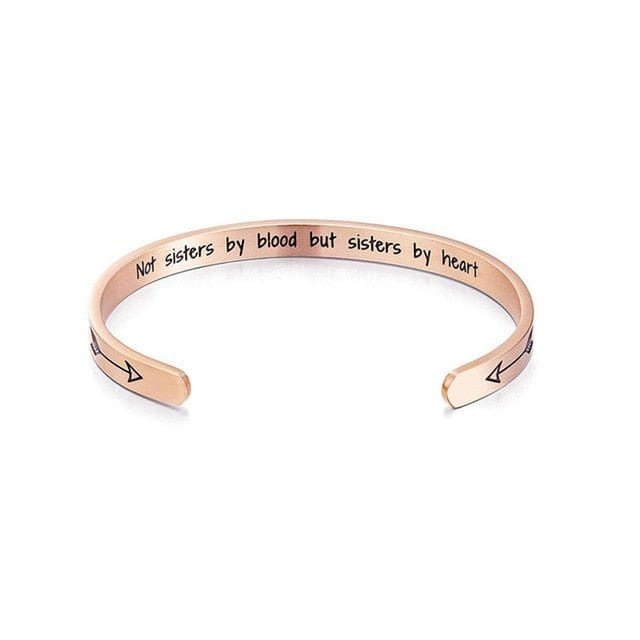 Engraved Sister Bracelets