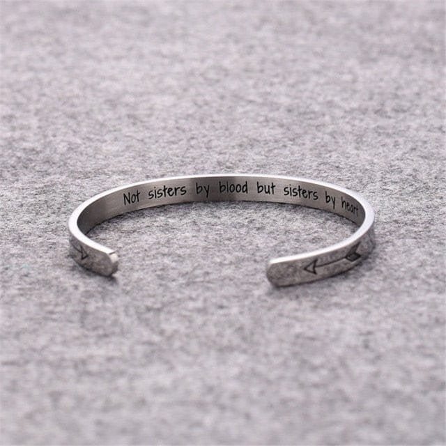 Engraved Sister Bracelets