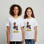 Fashion Mom and Daughter Tee-shirt