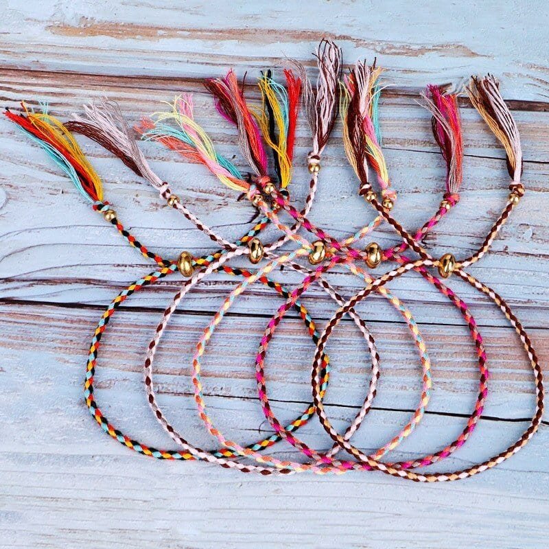 Friendship Bracelets with String