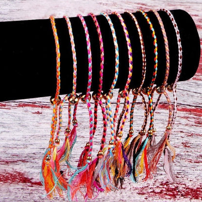 Friendship Bracelets with String