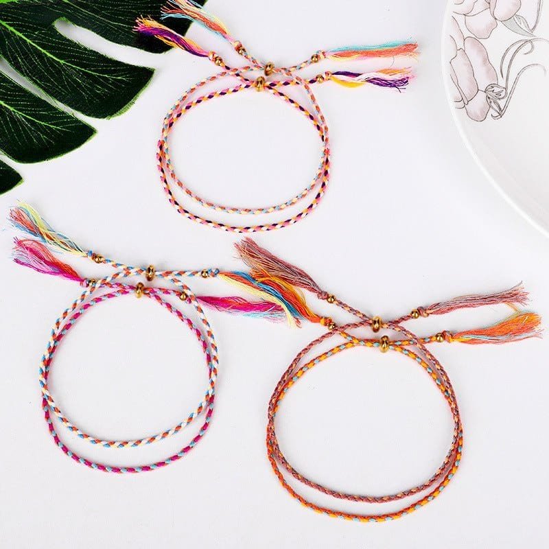 Friendship Bracelets with String