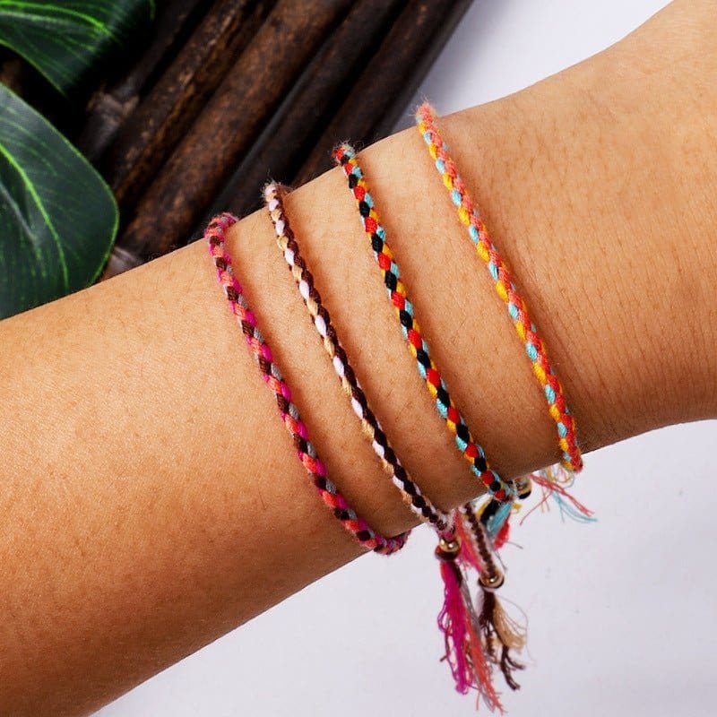 Friendship Bracelets with String