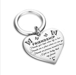 Friendship Heart Keyring
