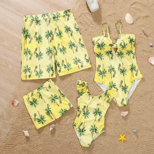 Matching Swimsuits for Family