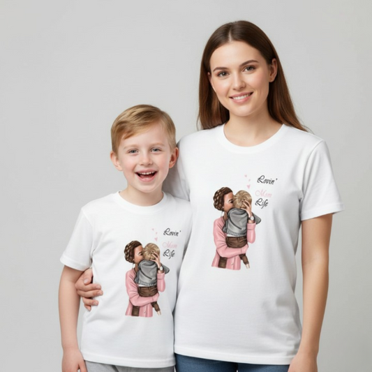 Hug Mommy and Me Shirts
