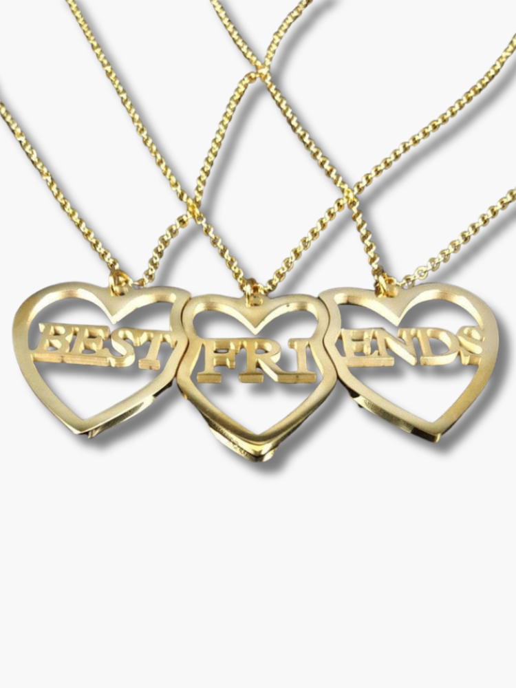 Gold Best Friend Necklaces