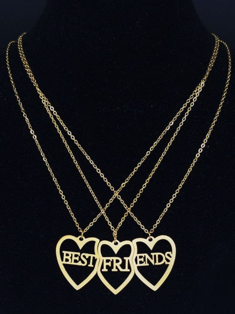 Gold Best Friend Necklaces