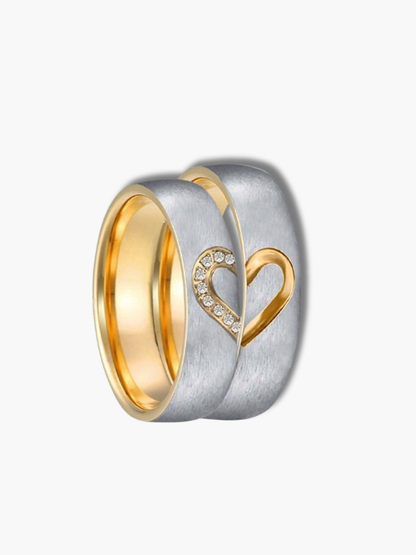 Gold Promise Rings for Couples