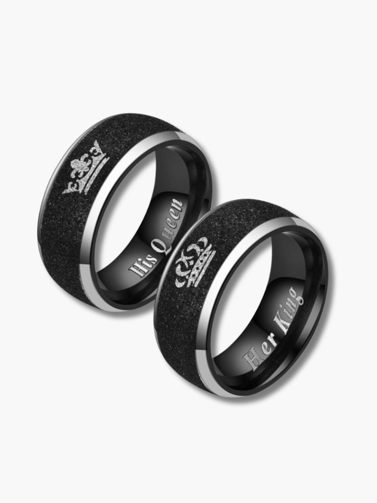 Gothic King & Queen Rings