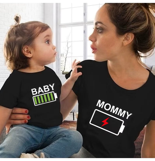 Mommy and Baby Matching T-shirts