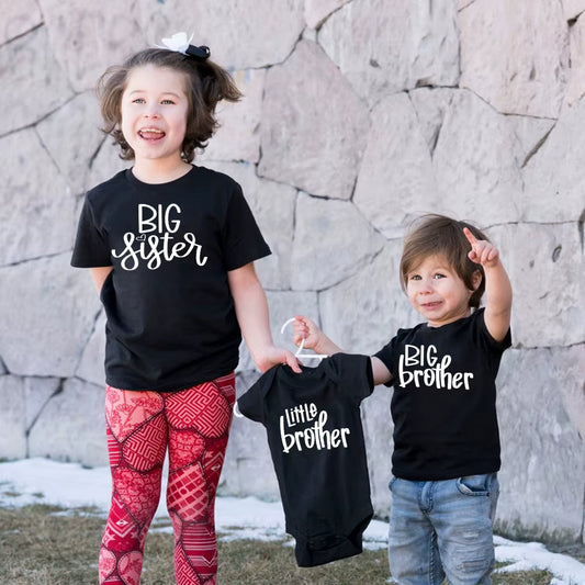 Funny Sibling Shirts for 3