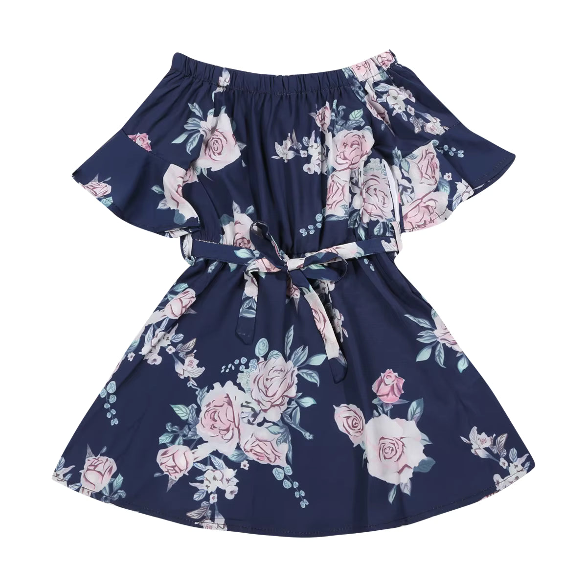 Mother and Daughter Floral Dresses