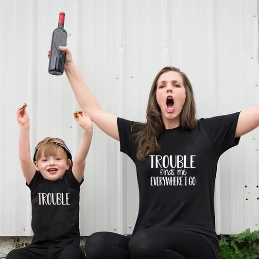 Mother and Son Matching T-shirts