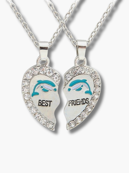 Half Heart Best Friend Necklaces