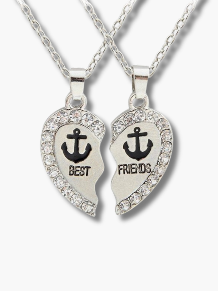 Half Heart Best Friend Necklaces