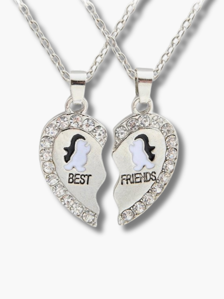 Half Heart Best Friend Necklaces