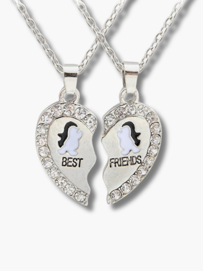 Half Heart Best Friend Necklaces