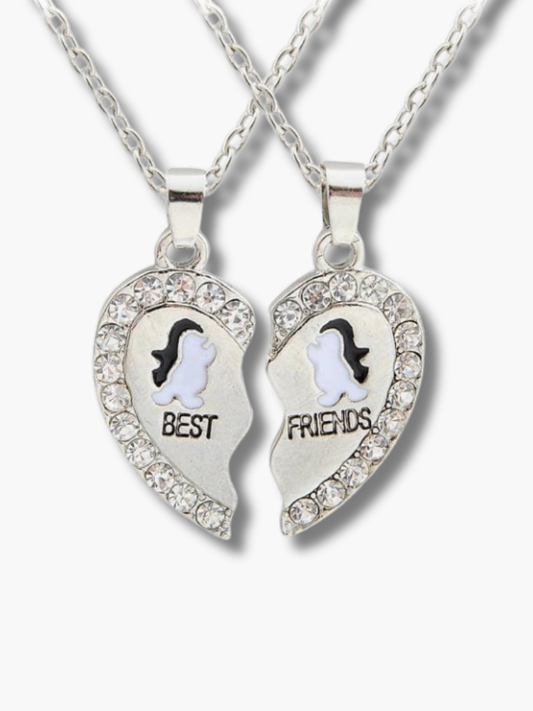 Half Heart Best Friend Necklaces