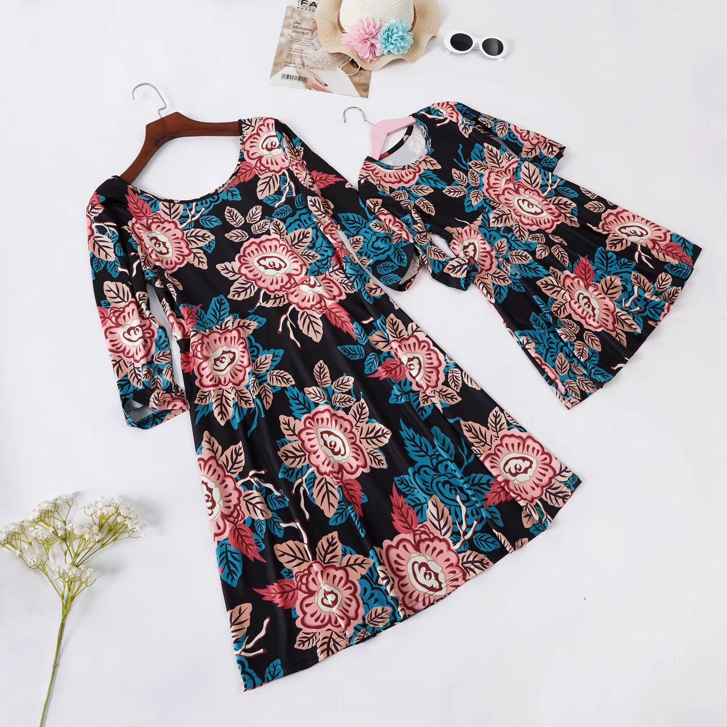 Matching Vintage Dress for Mum and Daughter