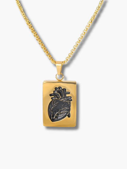 Heart Couple Necklace Set