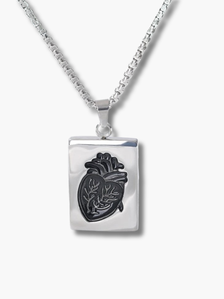 Heart Couple Necklace Set