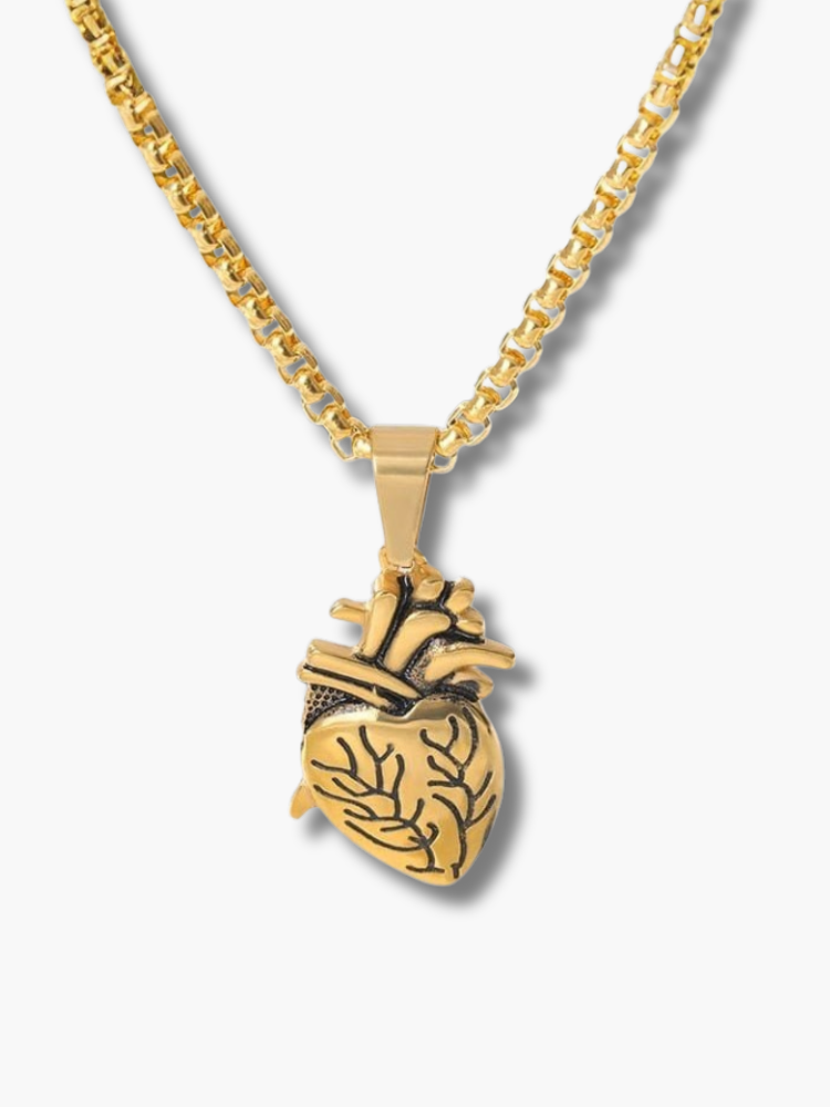 Heart Couple Necklace Set