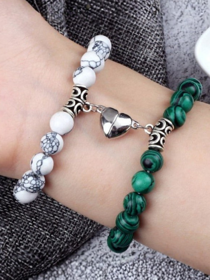 Heart Magnetic Bracelet for Couples