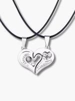 Heart Magnetic Necklace for Couple