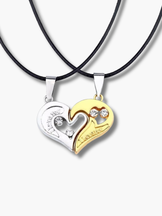 Heart Magnetic Necklace for Couple