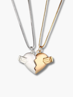 Heart Magnetic Necklace for Couples