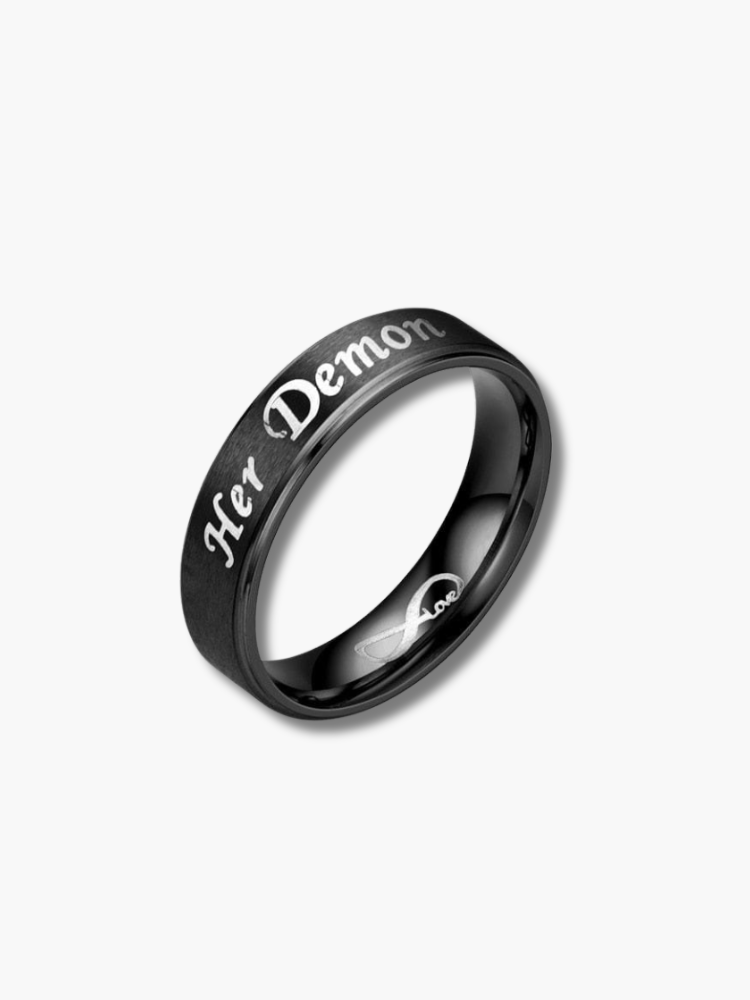 His Angel & Her Demon Rings