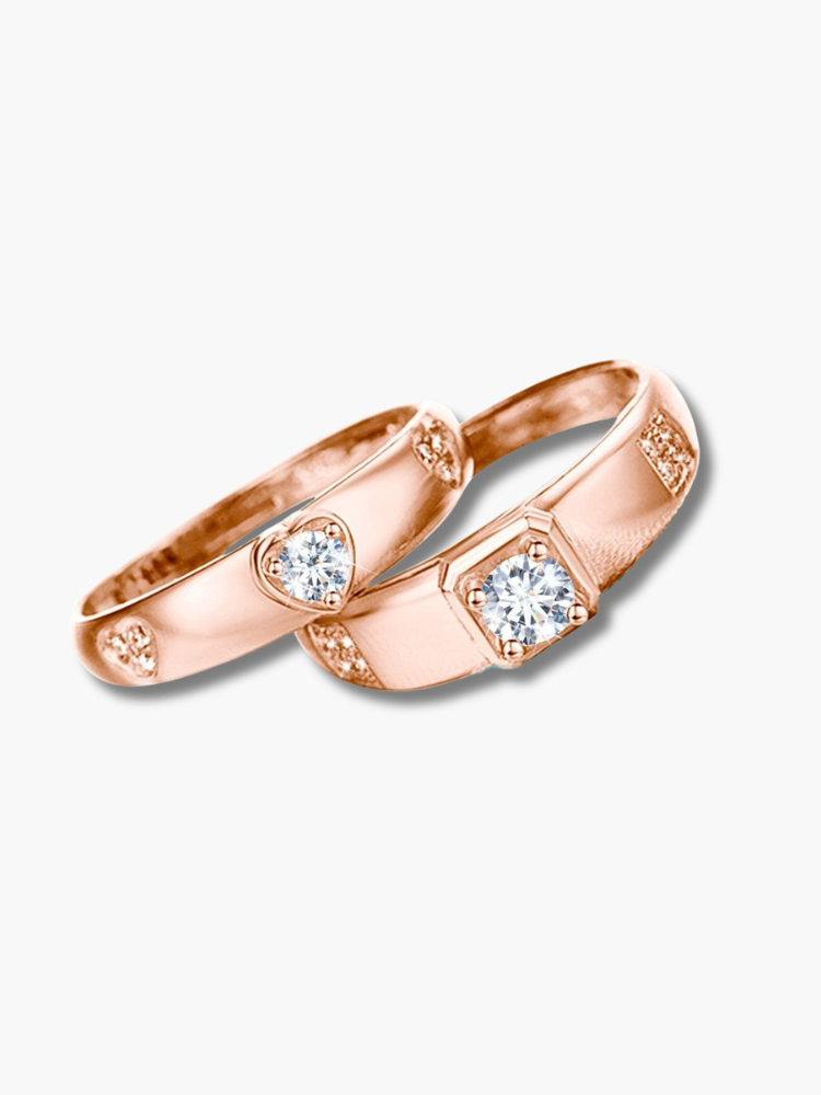 His and Hers Matching Rings