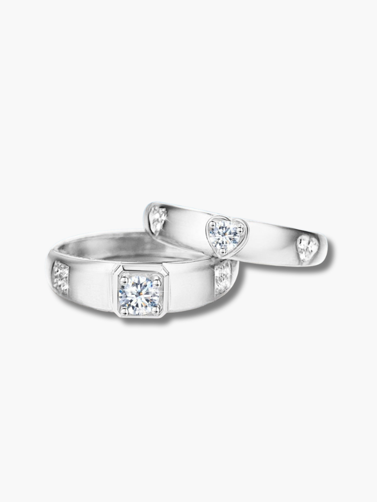 His and Hers Matching Rings