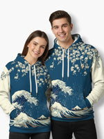 Kanagawa Hoodies for Couples