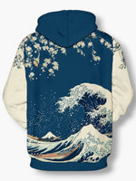 Kanagawa Hoodies for Couples