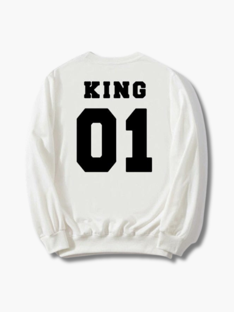 King & Queen Couple Sweatshirts