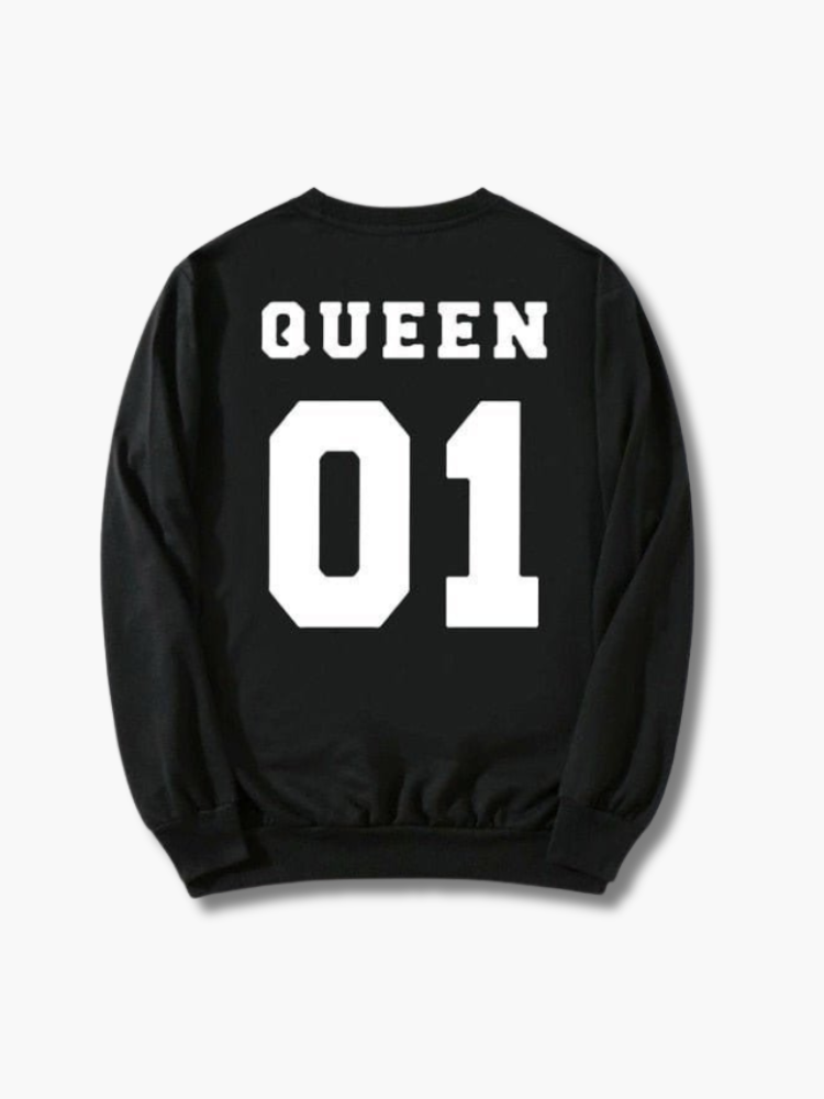 King & Queen Couple Sweatshirts