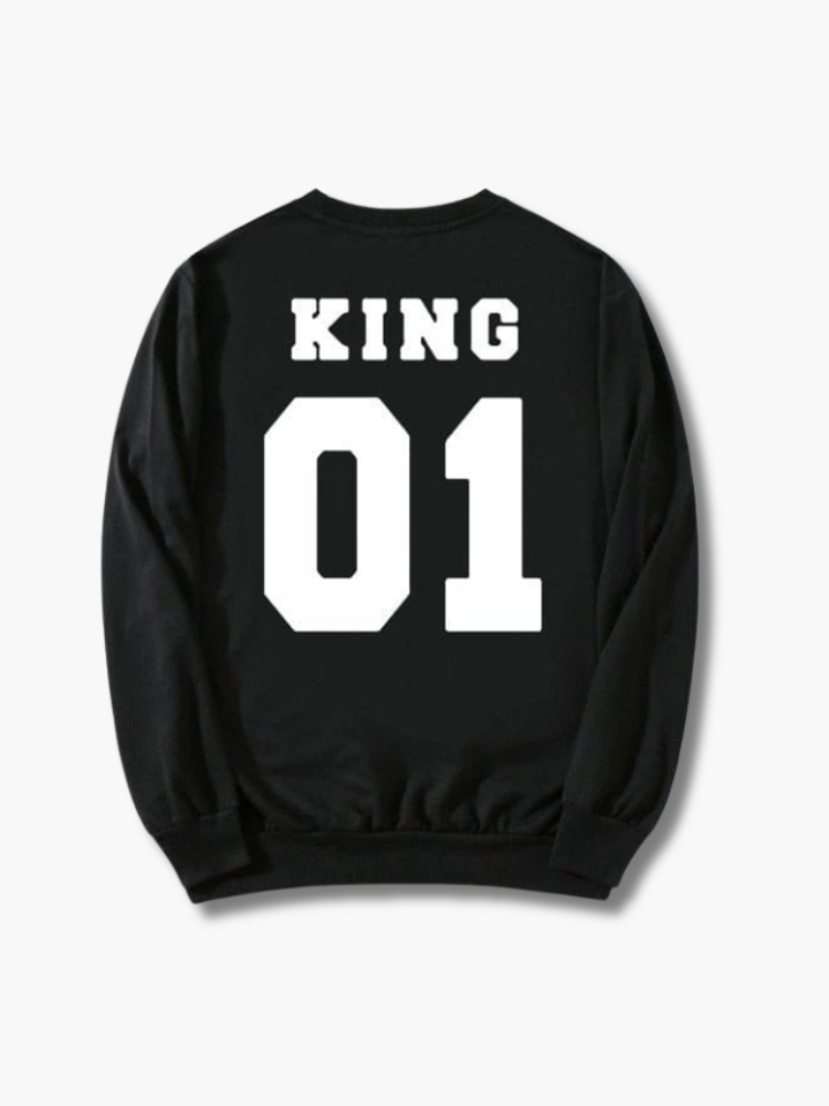 King & Queen Couple Sweatshirts