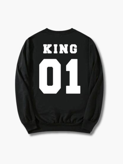 King & Queen Couple Sweatshirts
