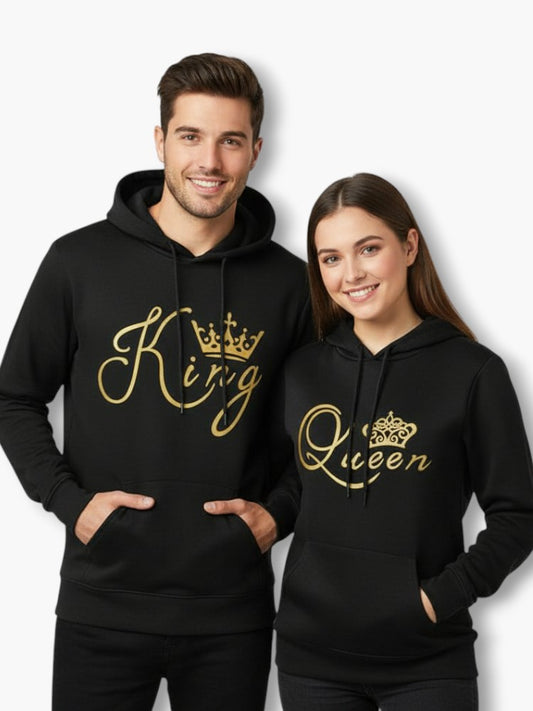 King Queen Couples Hoodies