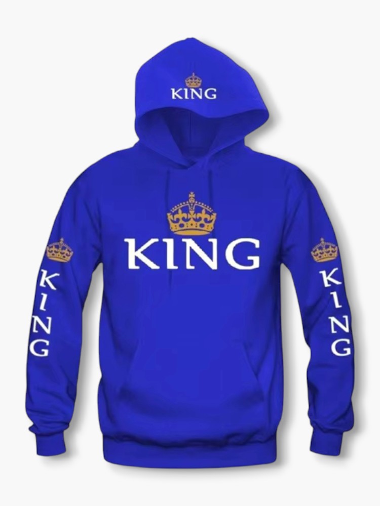 King & Queen Hoodies for Couples