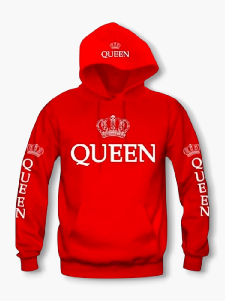 King & Queen Hoodies for Couples