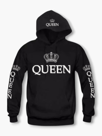 King & Queen Hoodies for Couples