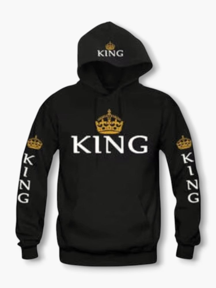 King & Queen Hoodies for Couples