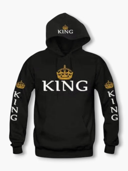 King & Queen Hoodies for Couples