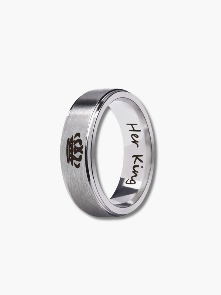 King & Queen Rings for Couple