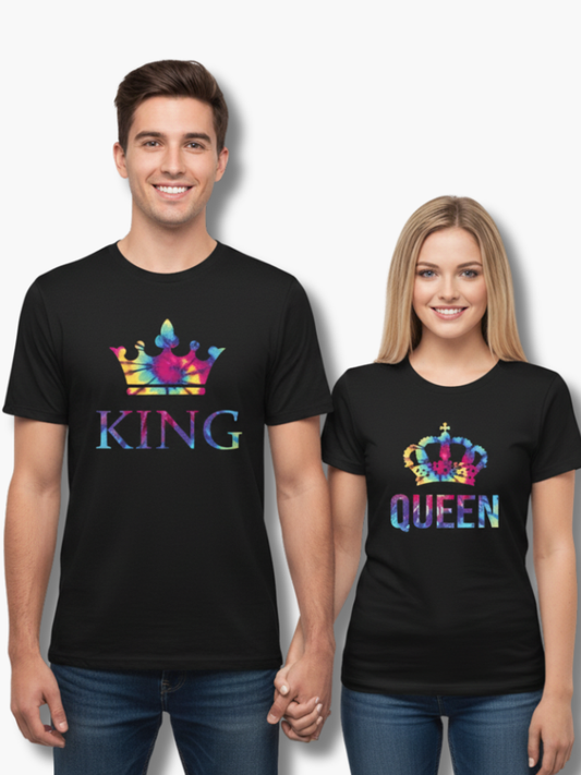 King and Queen Couple T-shirts